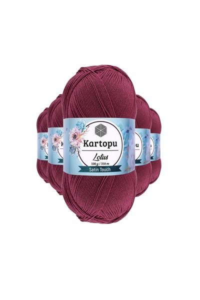 Kartopu 5 قطع لوتس بيكيني بوستير بلوزة متماسكة الخيط K756 Bougainvillea