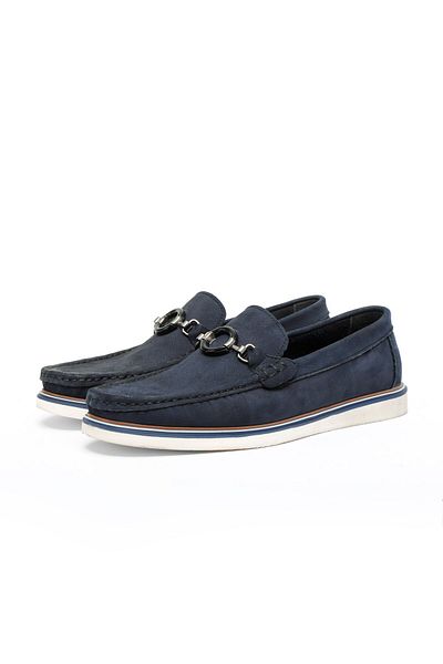 Ducavelli Men's Loafer - Genuine Leather Nubuck Casual Shoes by Modica