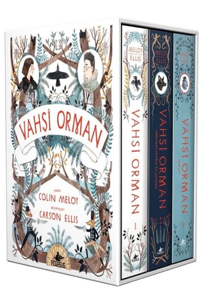 Pegasus Yayınları Vahşi Orman Serisi Kutulu Özel Set (3 Kitap) | Tırtıllı Kes...