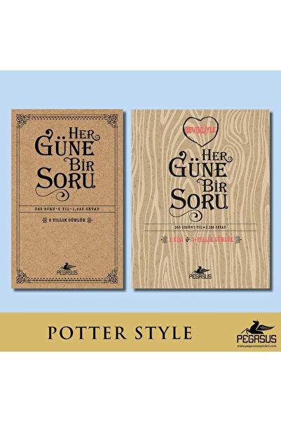 Pegasus Yayınları Her Güne Bir Soru + Sevgiliyle Her Güne Bir Soru (takım Set...