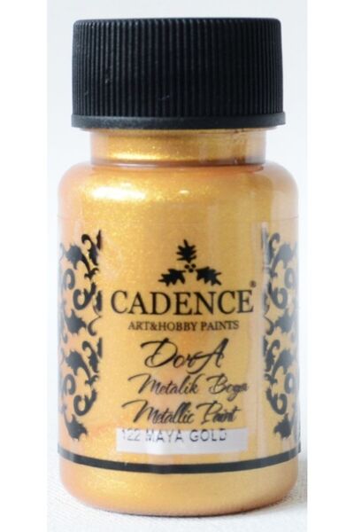Cadence 122 Maya Altın Dora Metalik Boya 50ml(cc)