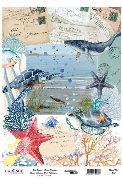 Cadence Rice Decoupage-792