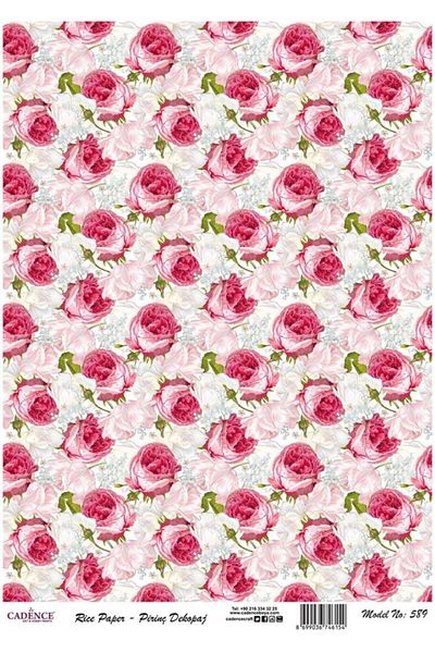 Cadence Rice Decoupage - Model 589