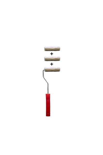 Cadence Velvet Roller Brush Set 10cm