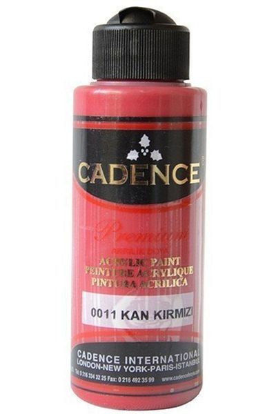 Cadence Acrylic Paint 120ml(cc) 0011 Blood Red