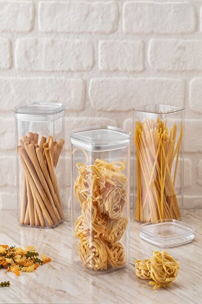 FİTHOME 18 Pieces Full Vacuum Transparent Food Storage Container Set