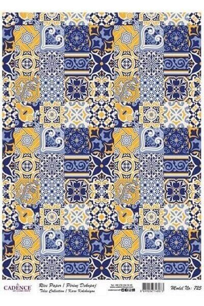 Cadence Rice Decoupage - Model 725