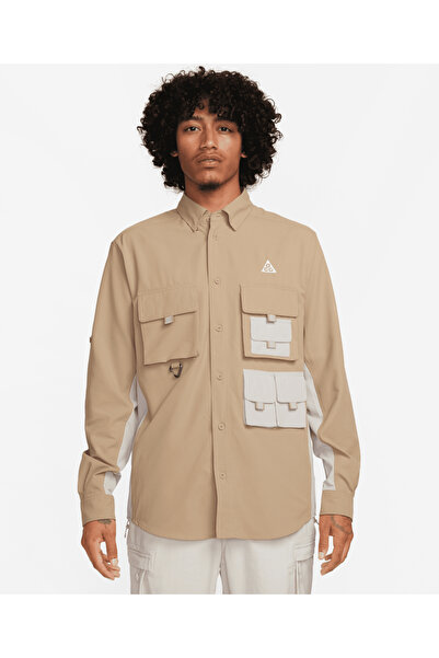 Nike ACG Dri-FIT UV "Devastation Trail" limited edition erkek kahverengi spor...