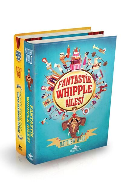 Pegasus Yayınları Fantastik Whipple Ailesi Serisi Set Ciltli 2 Kitap - Matthe...