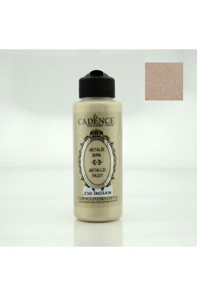 Cadence Indian Rengi Metalik Boya 120ml (230)