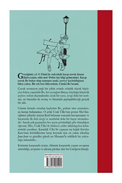 Pegasus Yayınları Mio, Benim Mio'm (Ciltli) – Astrid Lindgren