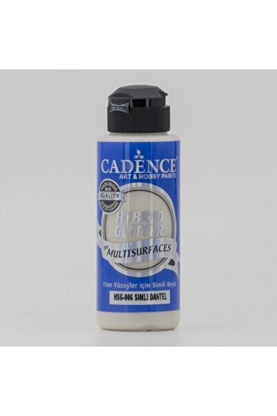 Cadence Hybrıd Akrilik Multisurface Simli Gümüş Hsg 006 Dantel 120 ml