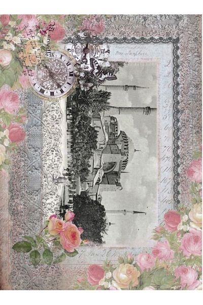 Cadence Rice Decoupage - Model 363