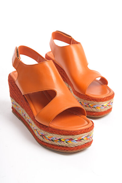 Elile Shoes Hakiki Deri Topuklu Sandalet 33-34-35-41-42-43-44-45 Numara