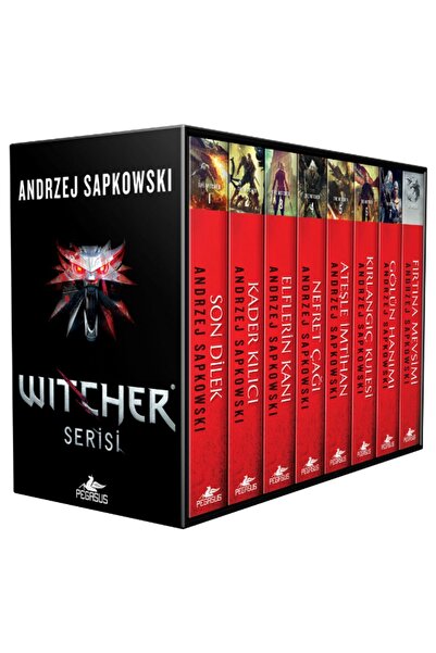 Pegasus Yayınları The Witcher Serisi Kutulu Özel Set (8 Kitap) - Andrzej Sapkowski