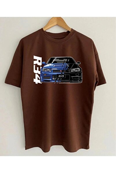 oneagılyazı Tricou Nissan Skyline R34 Gtr Design