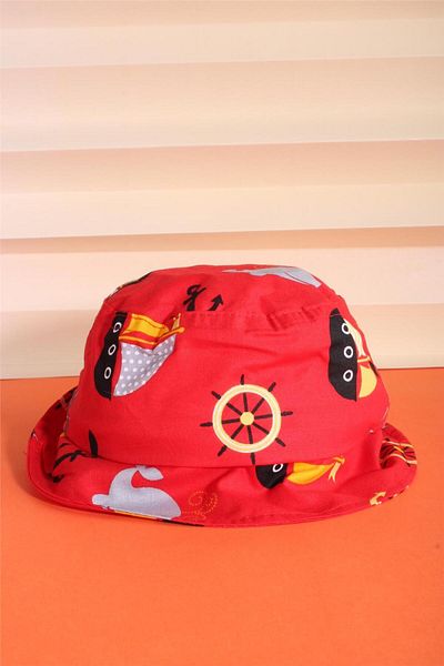 cappello Red 4-7 Years Safari Hat 24Ccksafar02