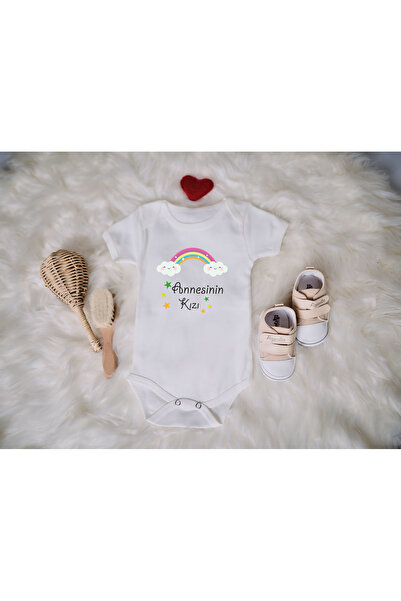 SPARKLY BABY قميص أطفال مطبوع عليه عبارة "مومايز جيرل" مصنوع من القطن العضوي ...