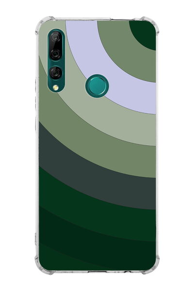 PrintiFy Huawei Y9 Prime 2019 Uyumlu Köşe Korumalı Renk Cümbüşü C Tasarımlı Ş...