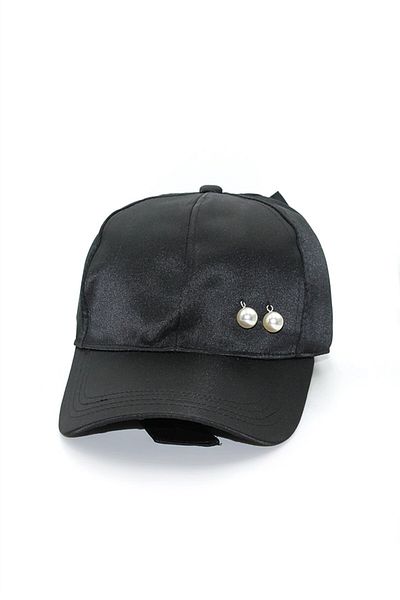 cappello Black Two-Stone Women's Hat - Capstbr001