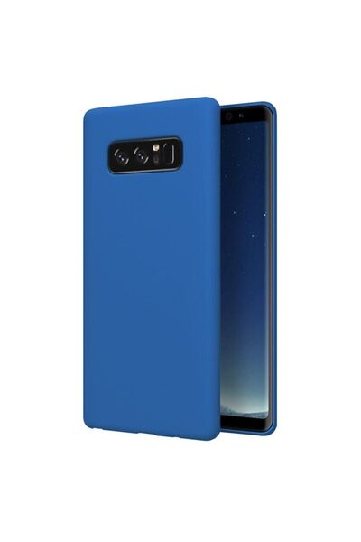 ZM STORE Samsung Galaxy S10 Plus Kılıf Premier Saks Mavi Silikon Kapak
