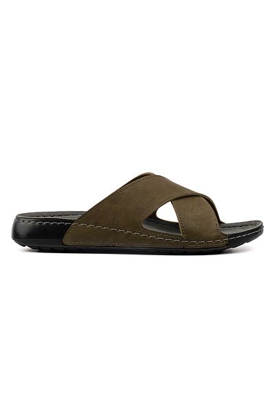 Khayt Men's Daily Slippers - Grande Anatomical and Orthopedic Cross Design