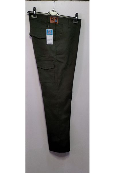 BeyzDenim Dark Green Power Lycra Burrito and Hiking Pants - Water Repellent