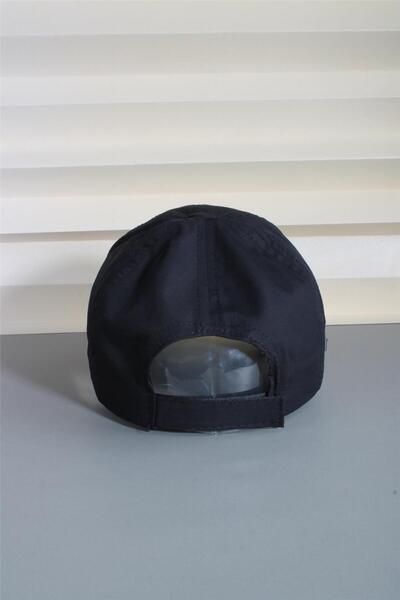 cappello Black Sports Cap Unisex Velcro Back Adjustable 24 Without Hats