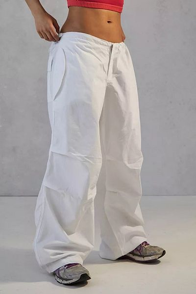 september island New Generation White Oversize Balloon Pants