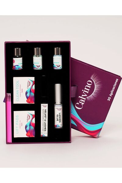 Calvino Kirpik Lifting Kaş Laminasyon Seti