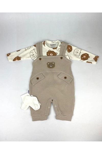 Bumbo Waffle Patterned Baby Rompers