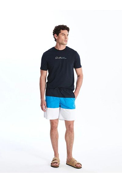 LC Waikiki LCW SWIMWEAR - Ανδρικό σορτς κολύμβησης με κοντό χρώμα