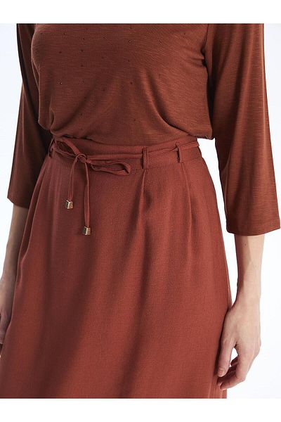 LC Waikiki Lcw Grace - Fustă dreaptă pentru femei cu talie elastică