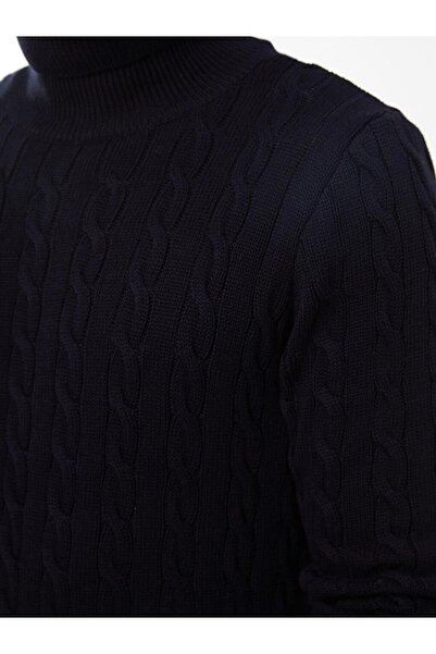 LC Waikiki SOUTHBLUE Balıkçı Yaka Uzun Kollu Erkek Triko Kazak