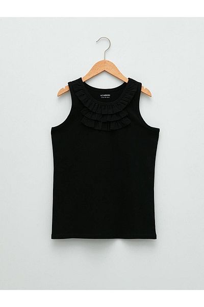 LC Waikiki Kids Crew Neck Basic Girl's Tank Top