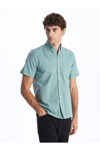 LC Waikiki Ανδρικό κοντομάνικο πουκάμισο LCWAIKIKI Classic Regular Fit
