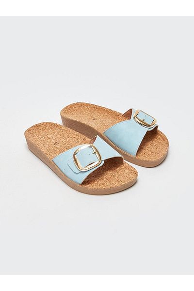 LC Waikiki LCW STEPS Suede Look Single Strap Women's Slippers