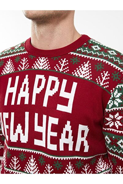 LC Waikiki XSIDE Crew Neck Long Sleeve Men's Knitwear Sweater