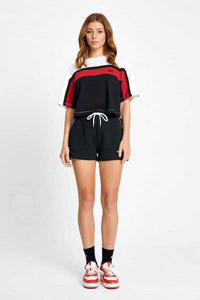 Ellesse EF108-BK Pantaloni scurți negri pentru femei Mărimea: XS