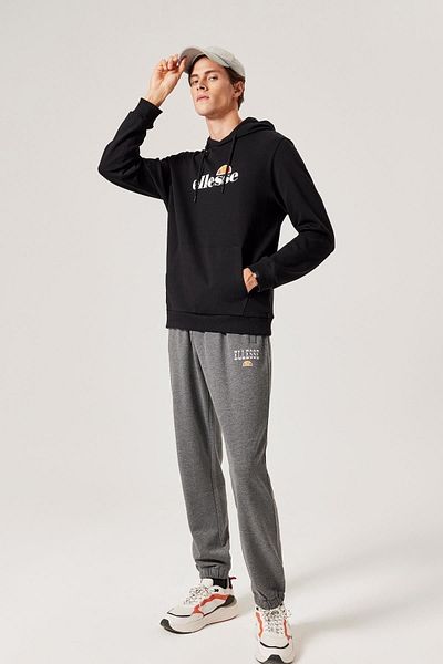 Ellesse Мъжки суитшърт с качулка, черен - M031-bk