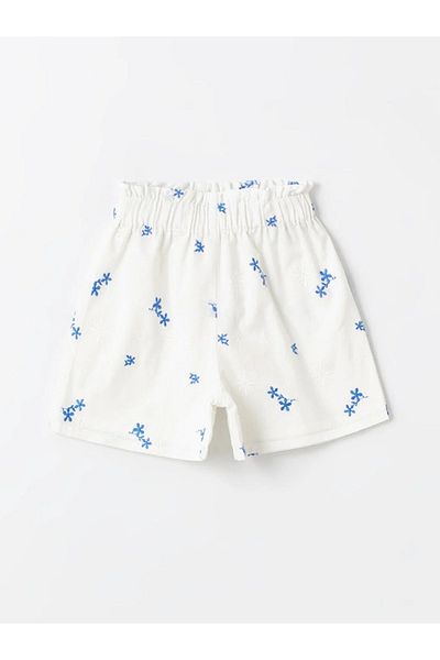 LC Waikiki LCW شورت للفتيات الصغيرات بخصر مطاطي