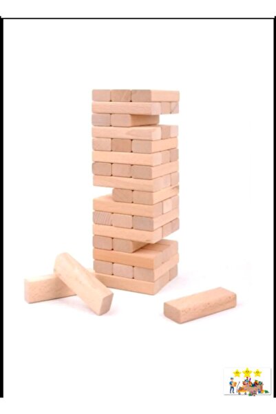 MAKROFRENC 54 قطعة لعبة توازن Jenga AA