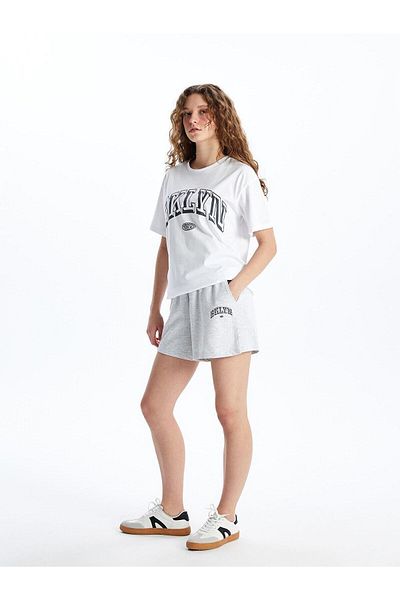 LC Waikiki XSIDE Elastic Waist Printed Women's Shorts