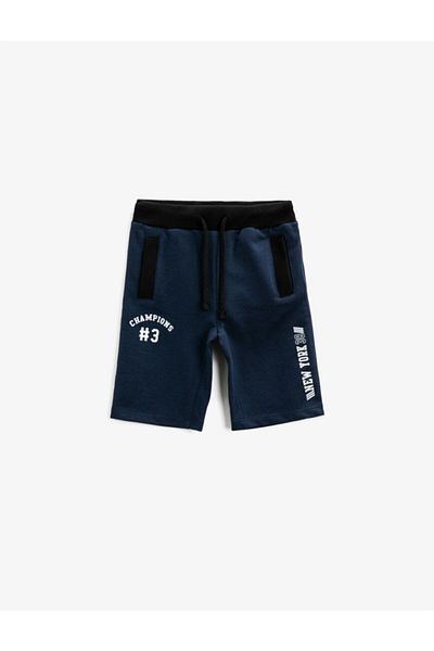 Koton Kids Navy Blue Shorts