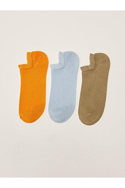 LC Waikiki Ανδρικές κάλτσες Bamboo Booties - Σετ 3 τεμαχίων