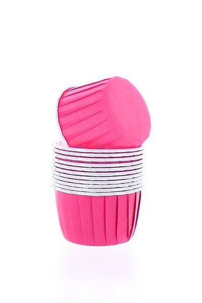 Trend Hediye Sepeti 25-Piece Pink Muffin Cake and Cupcake Mold - Airfryer Compatible