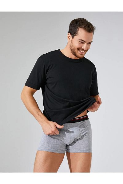 Koton 3 Συσκευασία Boxer Βαμβακερό σχέδιο