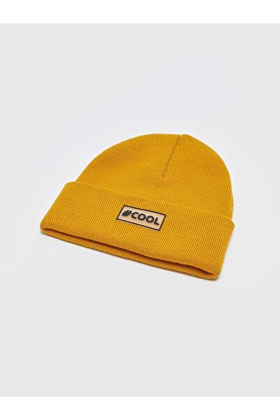 LC Waikiki LCW ACCESSORIES Etiket Detaylı Erkek Çocuk Bere