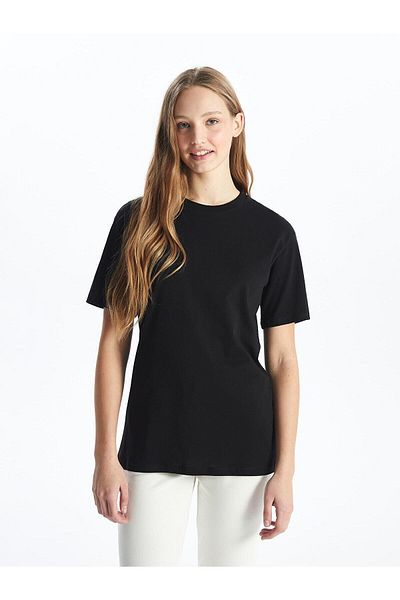 LC Waikiki Γυναικείο T-Shirt XSIDE - Crew λαιμόκοψη, κοντό μανίκι
