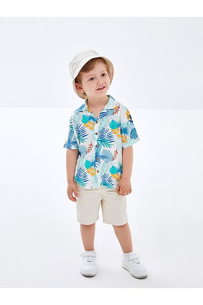 LC Waikiki Βασικό σορτς Gabardine Baby Boy